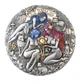  Elves 2026 Cameroon 2oz Silver Antiqued Gilded Coin with 0.09ct Diamond 