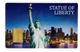 Statue of Liberty 1/1000 oz .999 Fine Gold Bar in Collector Card 