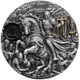  Seven Seals of the Apocalypse Black Horse 2026 Niue $7 3oz Silver Coin 