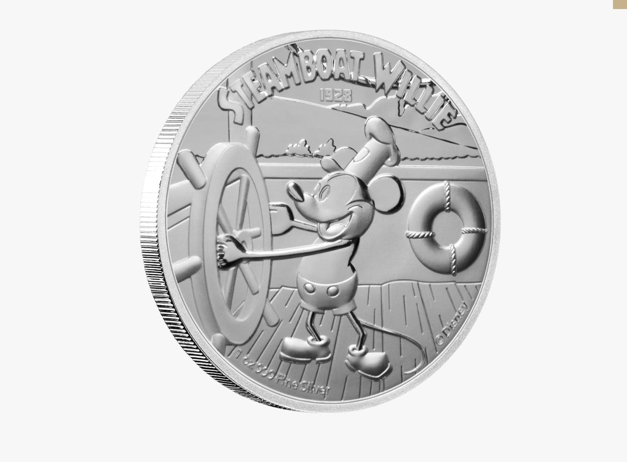 FDOI NGC 70 DISNEY STEAMBOAT WILLIE 1oz SILVER COIN - Elite