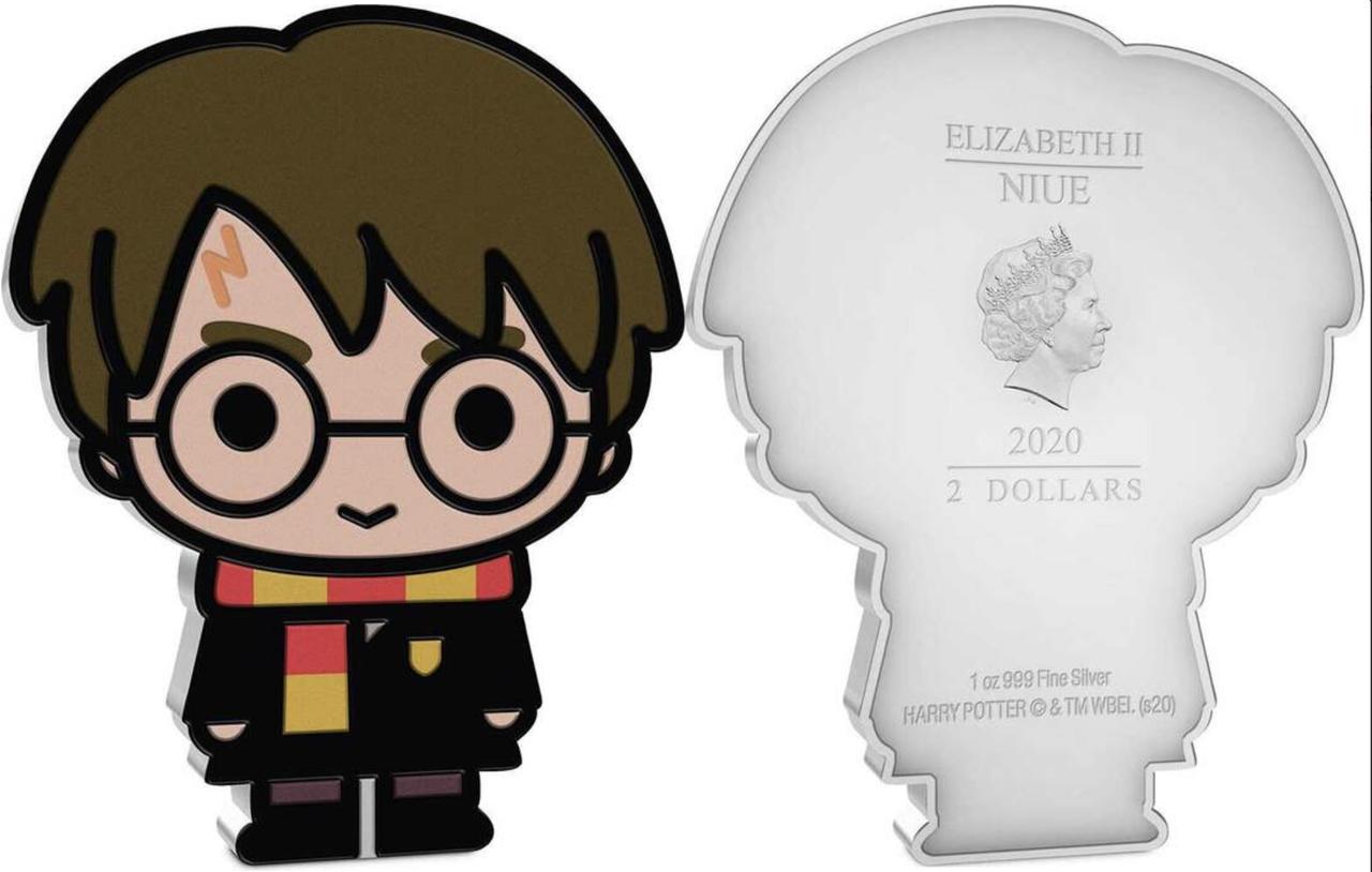 Harry Potter Chibi $2 Silver Coin 2020 Niue NGC PF70 UC FIRST