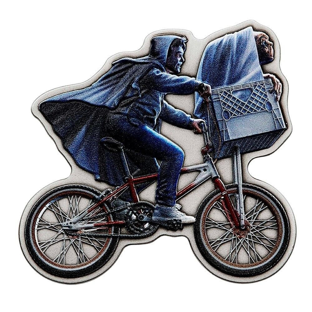 2022 Niue E.T. The Extra Terrestrial 40th Ann. 2oz Silver Bicycle