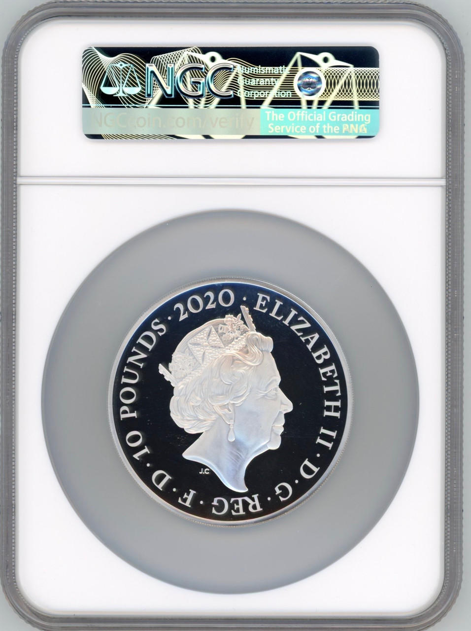 2020 ジェームズボンド 007 1oz 銀貨 NGC MS70 FR ④-