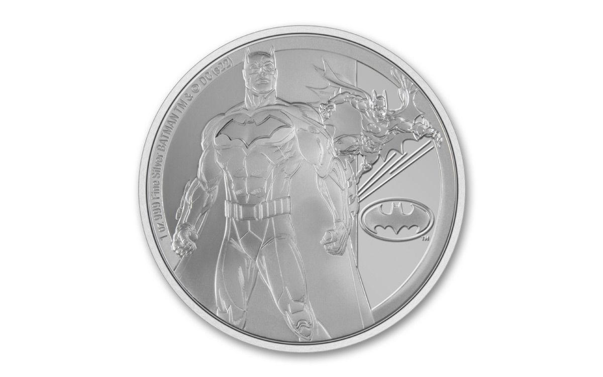 2022 Niue DC Batman Classic 1 oz .999 Silver Coin NGC 70 FR