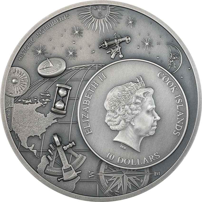 WIZARD Legends and Myths 2 Oz Silver Coin 5$ Solomon Islands 2017