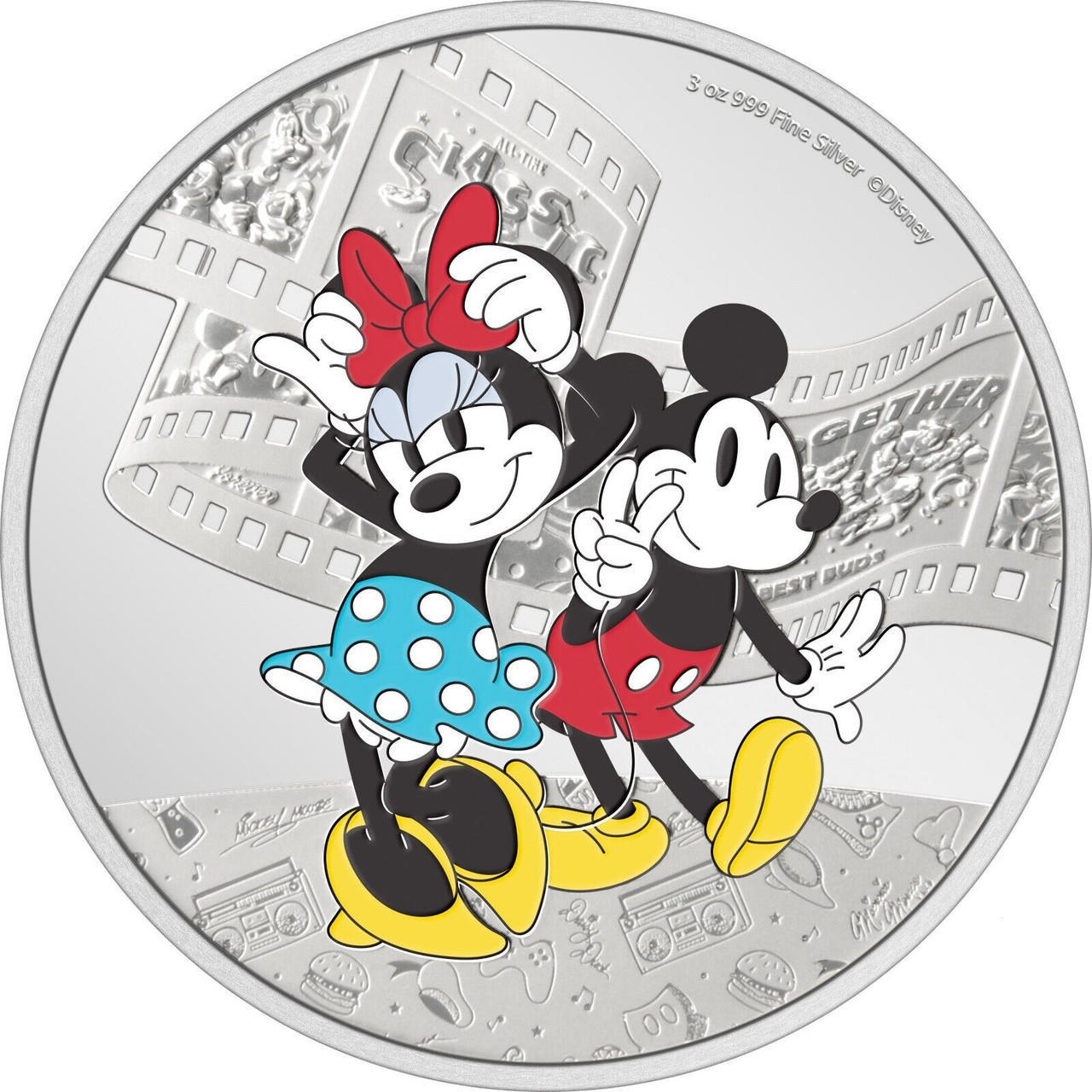 2014 1 oz Silver Coin - Disney - Mickey and Friends - Daisy Duck - The Coin  Shoppe