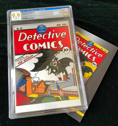 2018 DC Detective Comics #27 CGC 9.9 Mint Silver Foil Batman 1st Release  FIRST