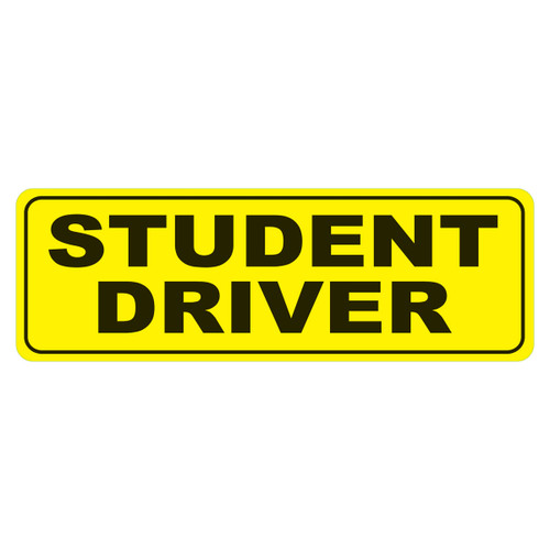 Student Driver Magnet