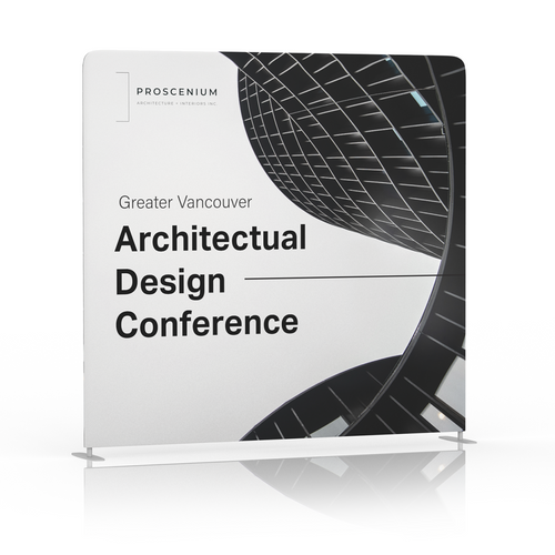 Architectural Design Conference Backdrop