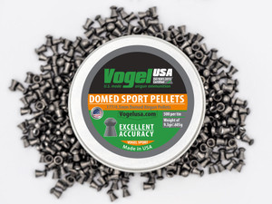 Vogel Domed Sport .177/4.5 cal, 9.3grain/.903gram Airgun Pellet Vogel Domed Sport .177/4.5 cal, 9.3grain/.903gram Airgun Pellet