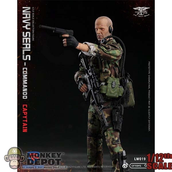 Monkey Depot - CrazyFigure 1/12th SEAL Special Assault Team