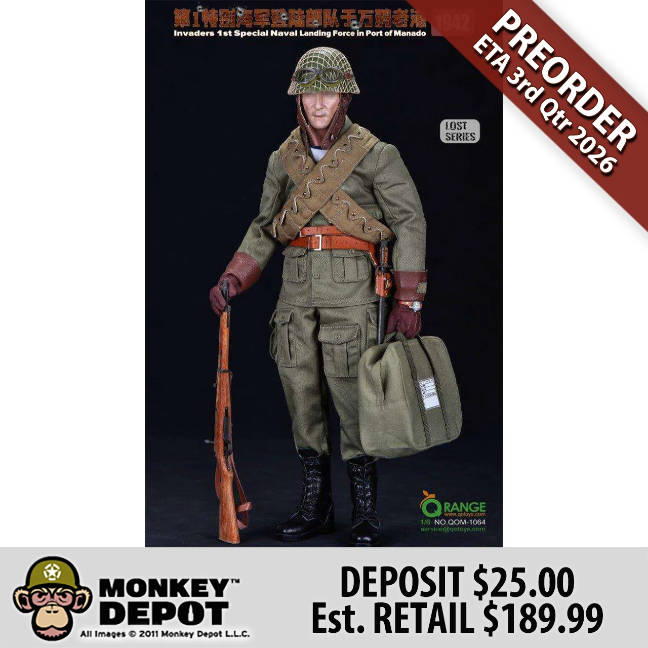Monkey Depot - QO Toys Japanese Invaders 1st Special Naval Landing