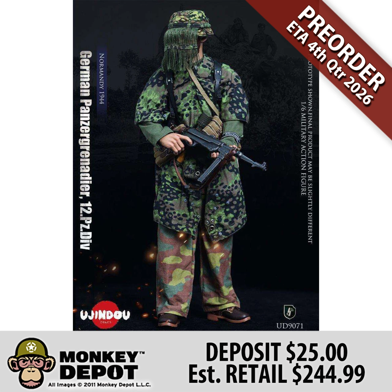 Monkey Depot - Ujindou Panzergrenadier 12.Pz.Div Normandy 1944 (UD
