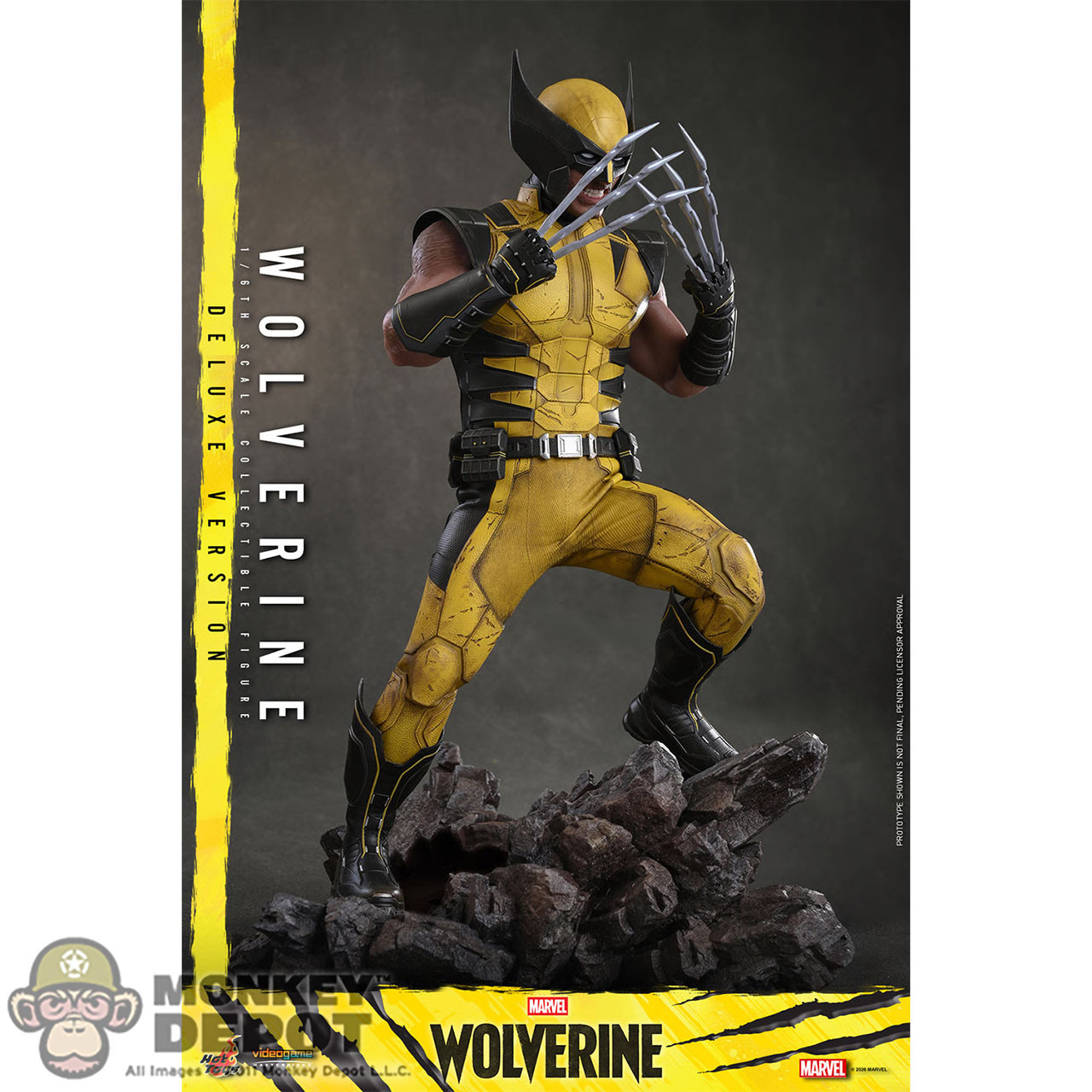 Monkey Depot - Hot Toys Wolverine (Deluxe Version) (VGM92)