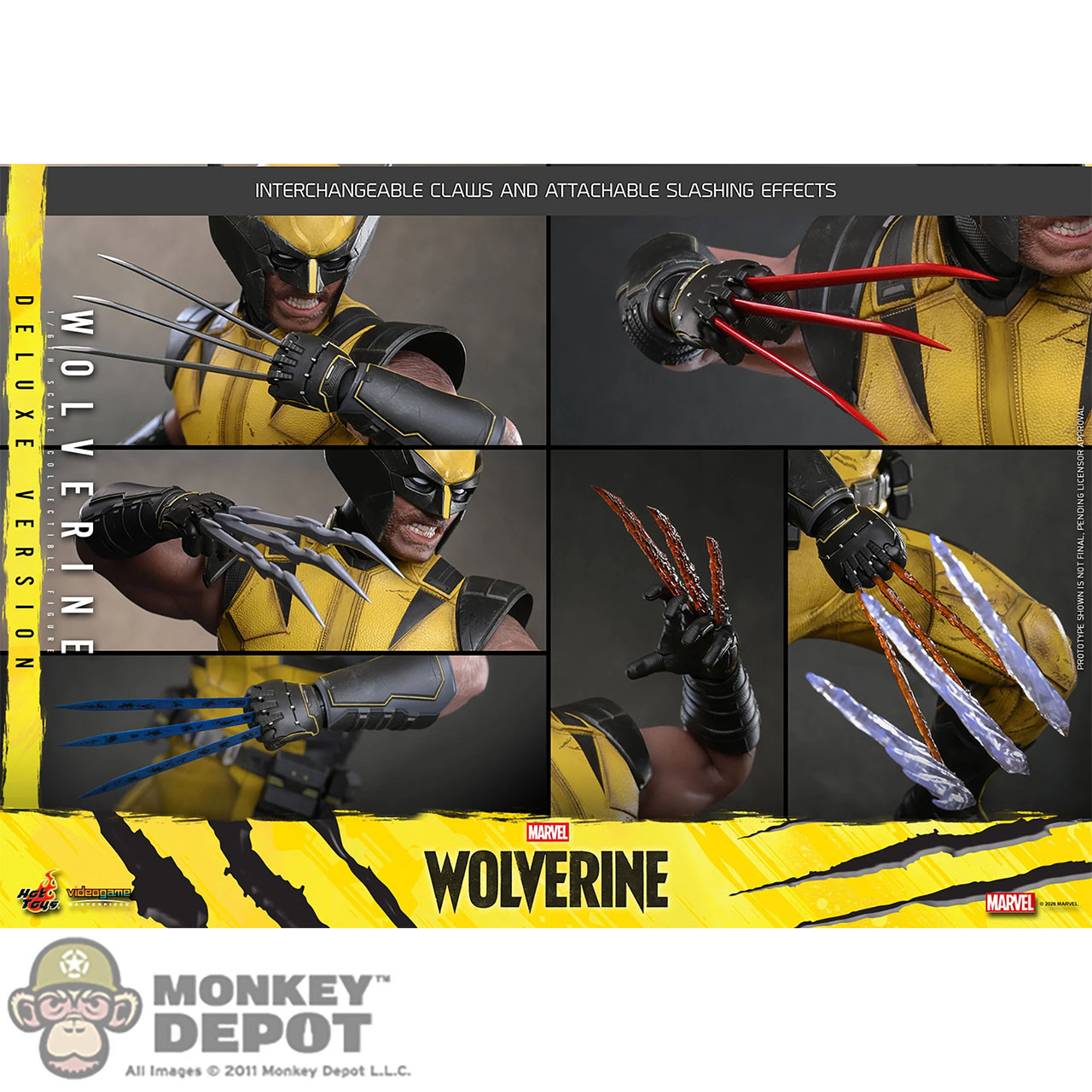 Monkey Depot - Hot Toys Wolverine (Deluxe Version) (VGM92)