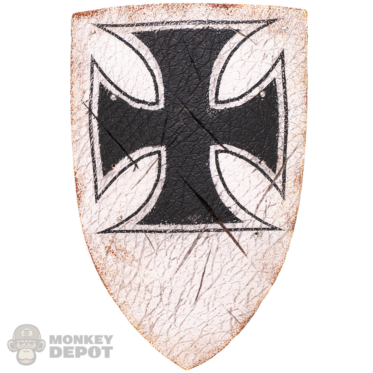 Monkey Depot - Shield: Coo Models Teutonic Cross-Patterned