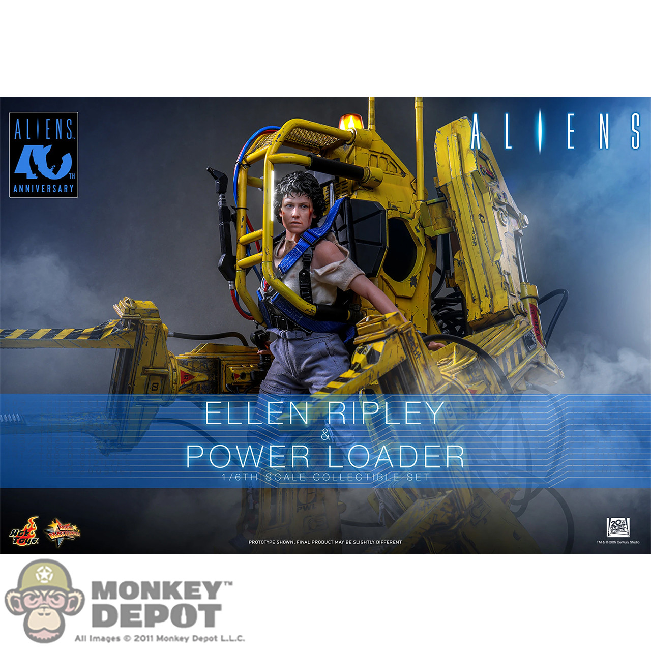 Monkey Depot - Hot Toys Ellen Ripley and Power Loader (MMS923)