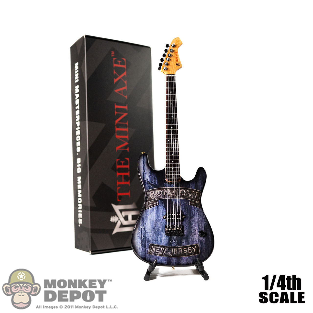 Monkey Depot - The Mini Axe 1/4th Bon Jovi Collectible Miniature