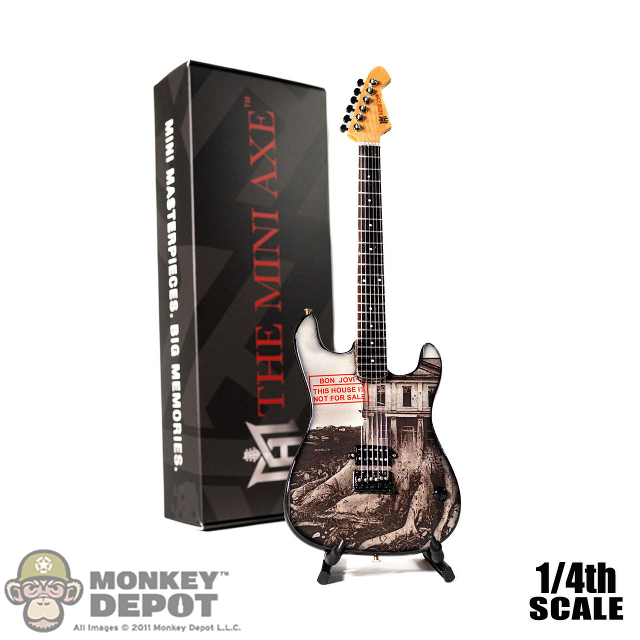 Monkey Depot - The Mini Axe 1/4th Bon Jovi Collectible Miniature