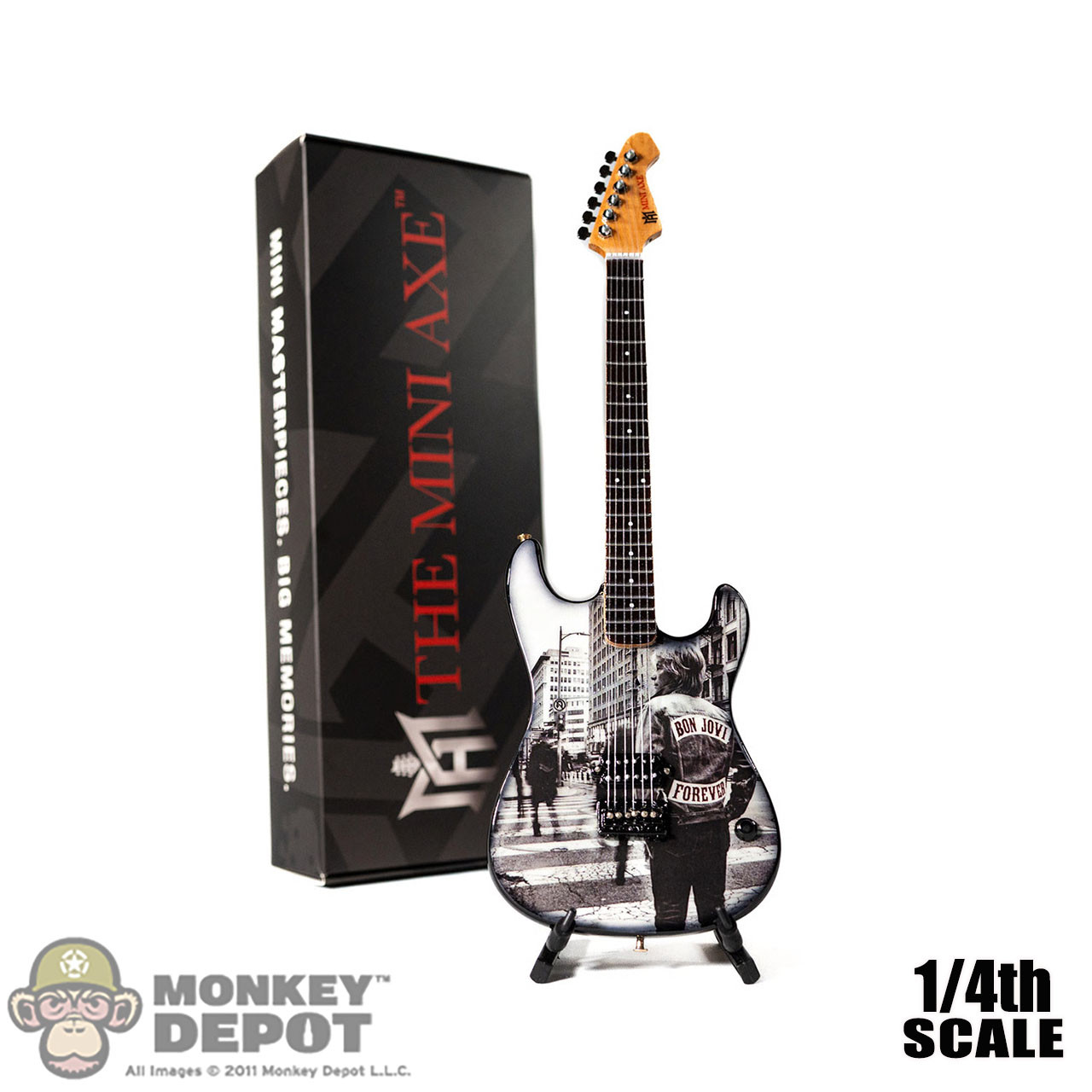 Monkey Depot - The Mini Axe 1/4th Bon Jovi Collectible Miniature