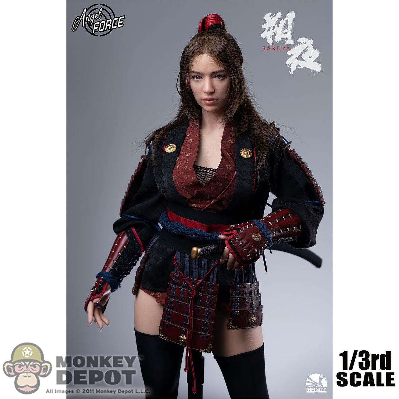 Monkey Depot - Infinity Studio 1/3 Sakuya (Black Version) (GJKD0003)