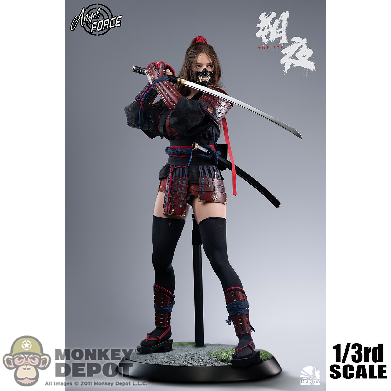 Monkey Depot - Infinity Studio 1/3 Sakuya (Black Version) (GJKD0002B)