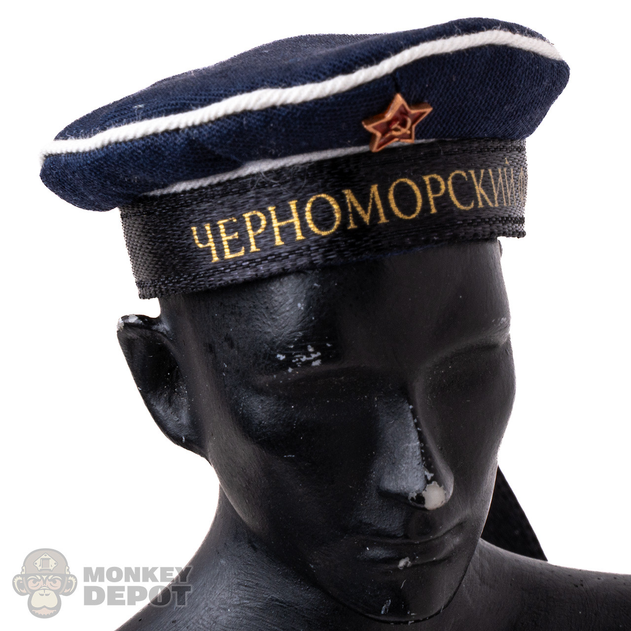 Monkey Depot - Hat: Facepool Soviet Naval Blue Sailor Hat