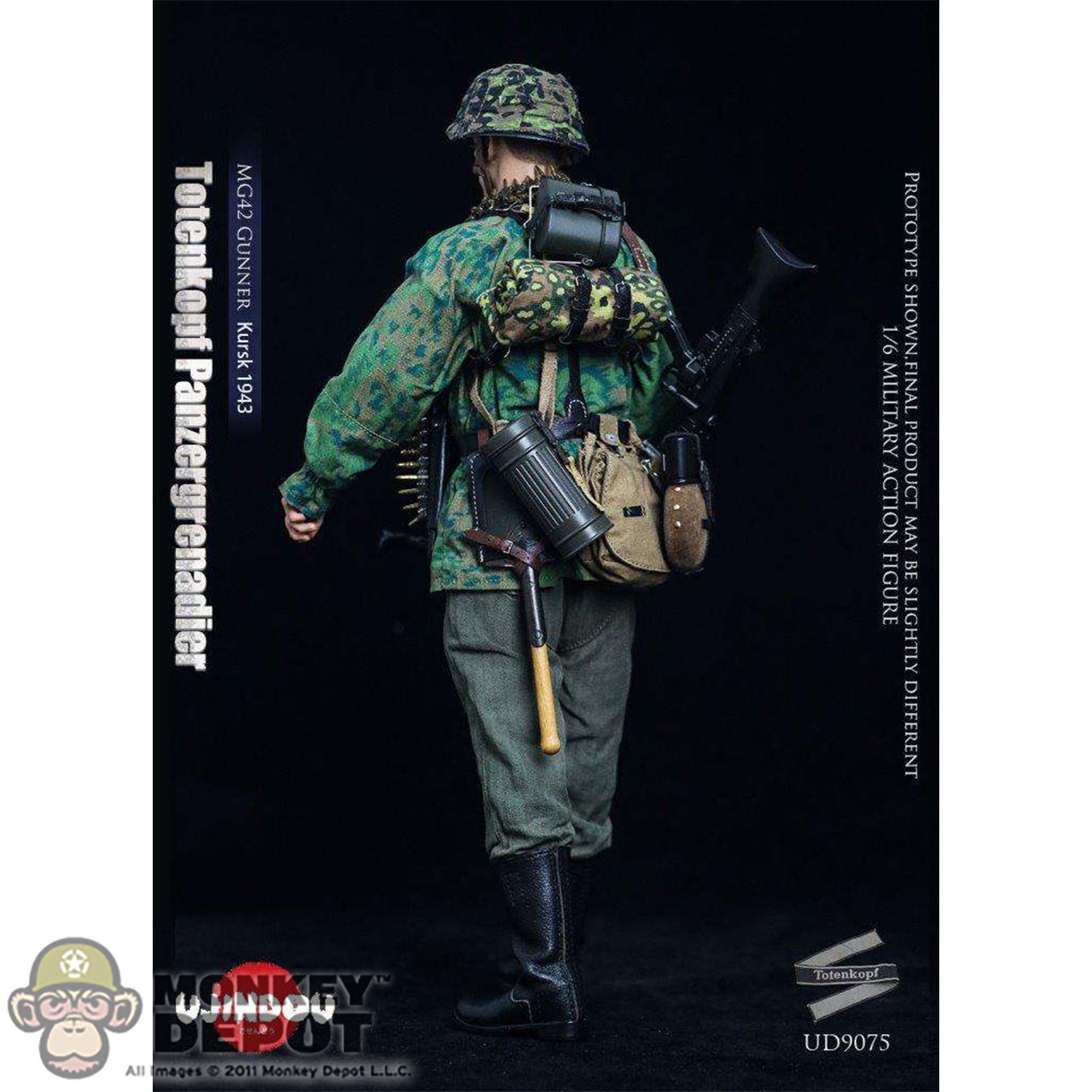 Monkey Depot - Ujindou WWII MG42 Gunner (UD-9075)