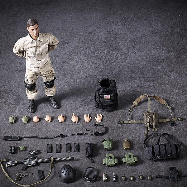 Monkey Depot - CrazyFigure 1/12 US Delta Special Force (CF-LW004)