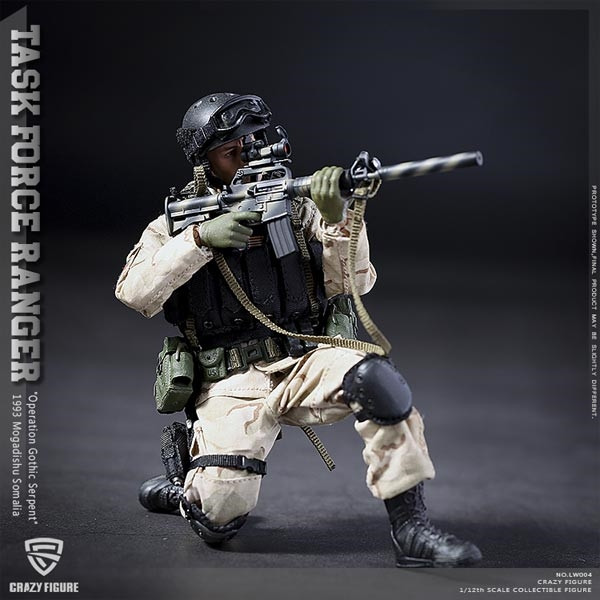 1/12 Crazyfigure カスタム BF3 BF4突撃兵 Monkey Depot - CrazyFigure 1/12 US Delta Special Force (CF-LW004)