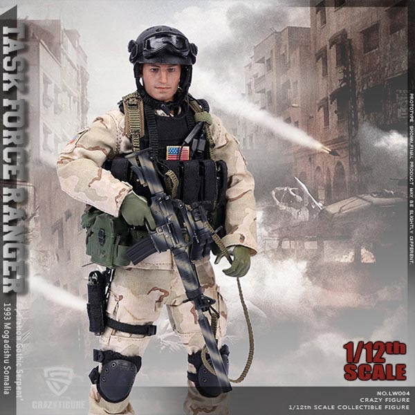Monkey Depot - CrazyFigure 1/12 US Delta Special Force (CF-LW004)