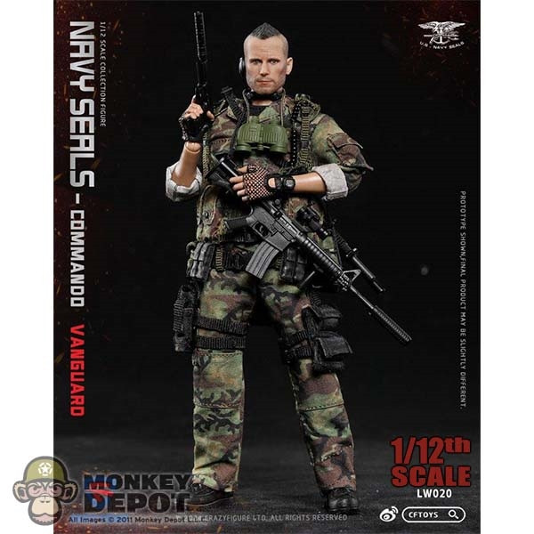 Monkey Depot - CrazyFigure 1/12th SEAL Special Assault Team-Top