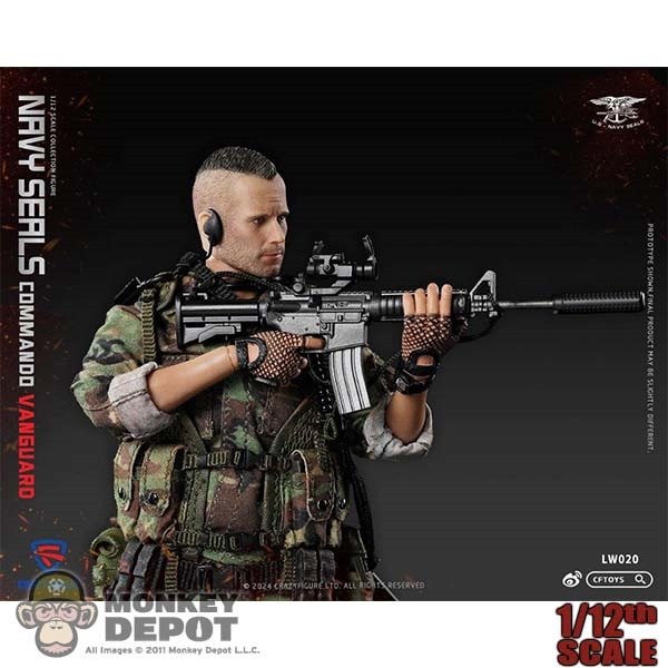 Monkey Depot - CrazyFigure 1/12th SEAL Special Assault Team-Top