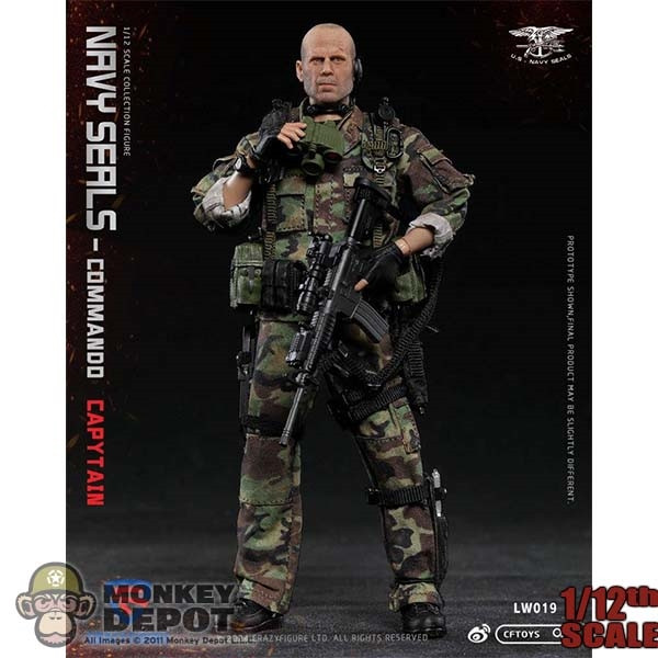 Monkey Depot - CrazyFigure 1/12th SEAL Special Assault Team