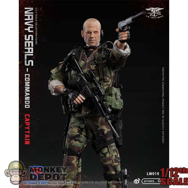 Monkey Depot - CrazyFigure 1/12th SEAL Special Assault Team