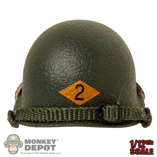 Monkey Depot - Helmet: CrazyFigure 1/12th WWII M1 Medic Helmet