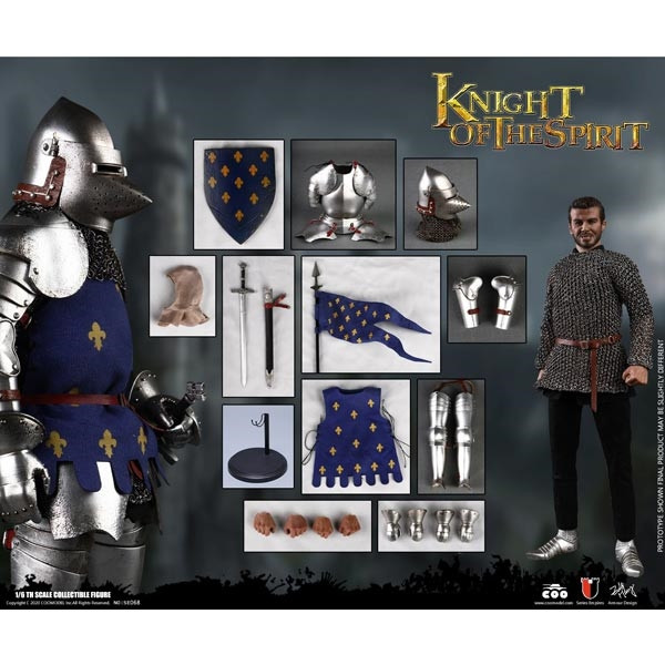 Monkey Depot - COO Model Die-Cast Alloy Knights Of Saint Michel