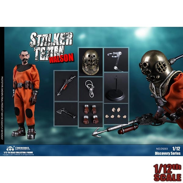 COOMODEL 1/12 ストーカー チーム 3体セット 純銅.Ver Monkey Depot - COO Model 1/12th Stalker Team (Copper)