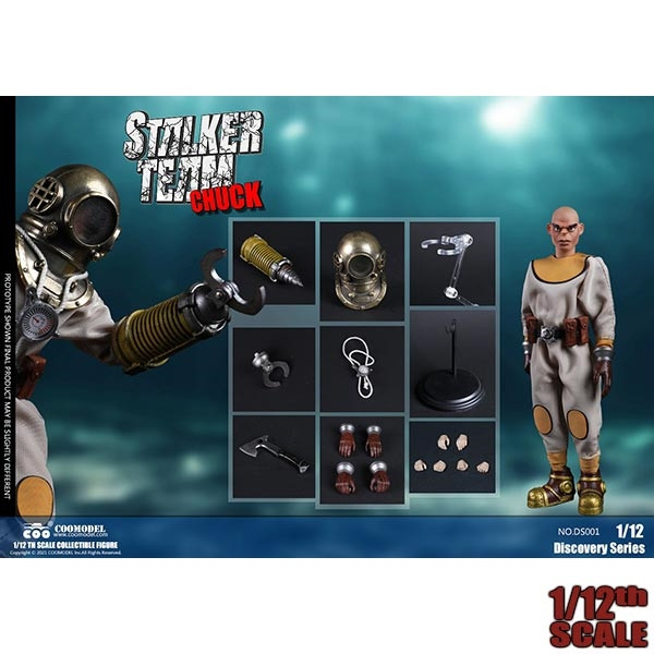 COOMODEL 1/12 ストーカー チーム 3体セット 純銅.Ver Monkey Depot - COO Model 1/12th Stalker Team (Copper)