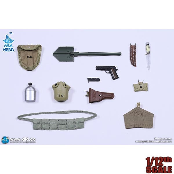 WWII 2nd Ranger Battalion Series 2 フィギュア Monkey Depot - DiD 1/12th WWII US 2nd Ranger Battalion Series 2
