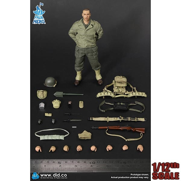 ミリタリー WWII 2nd Ranger Battalion Series 3 Monkey Depot - DiD 1/12th WWII US 2nd Ranger Battalion Series 3