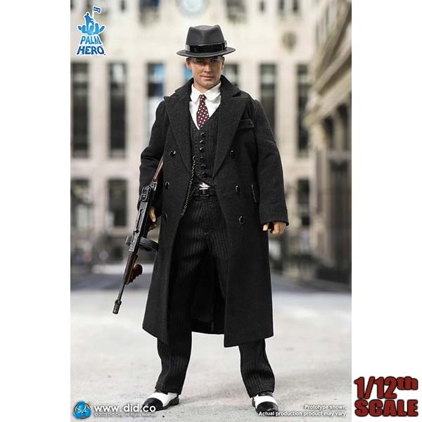 1/12 シカゴ ギャングスター JOHN アクションフィギュア　DID Monkey Depot - DiD 1/12th Chicago Gangster John (XT80008)