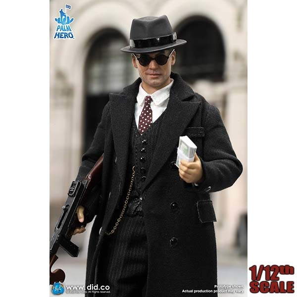1/12 シカゴ ギャングスター JOHN アクションフィギュア　DID Monkey Depot - DiD 1/12th Chicago Gangster John (XT80008)