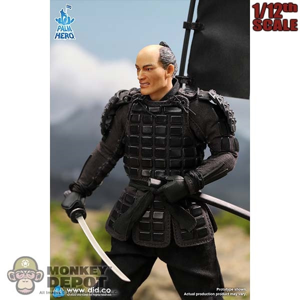 未開封 Did PALM HERO 1/12 戦国武士 アクションフィギュア Monkey Depot - DiD 1/12 Palm Hero Series Japan Sengoku Soldier