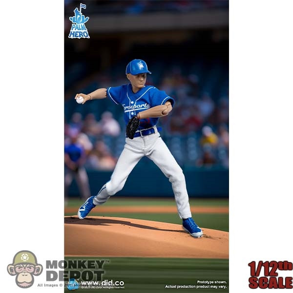 Monkey Depot - DiD 1/12 The Blue Team Baseballer (SF80003B)