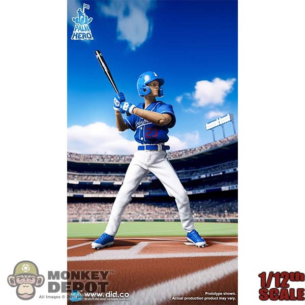 Monkey Depot - DiD 1/12 The Blue Team Baseballer (SF80003B)