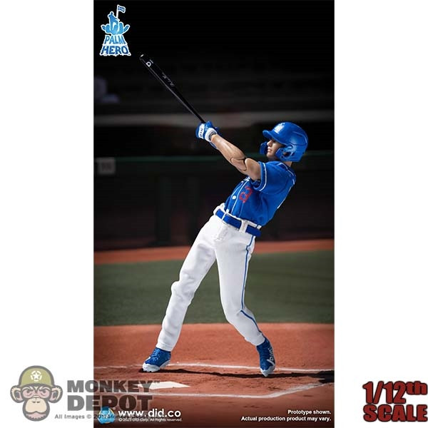 Monkey Depot - DiD 1/12 The Blue Team Baseballer (SF80003B)