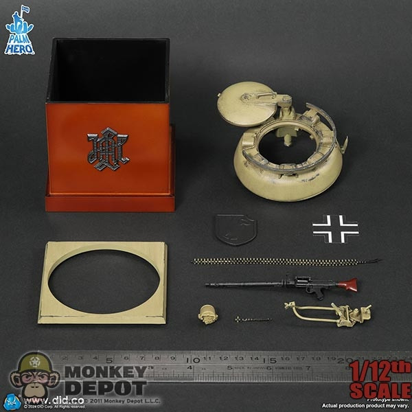 Monkey Depot - DiD 1/12 Panther G Commander Cupola w/ MG34 (XD80023Y)