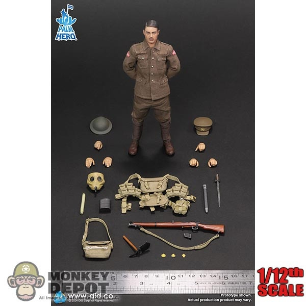 Monkey Depot - DiD 1/12 WWI British Infantry - Albert Brown (XB80028)