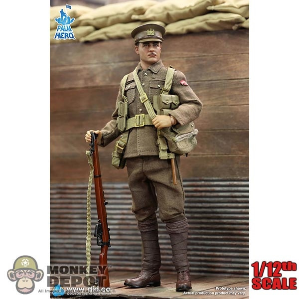 Monkey Depot - DiD 1/12 WWI British Infantry - Albert Brown (XB80028)